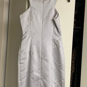 Laundry satin after five dress